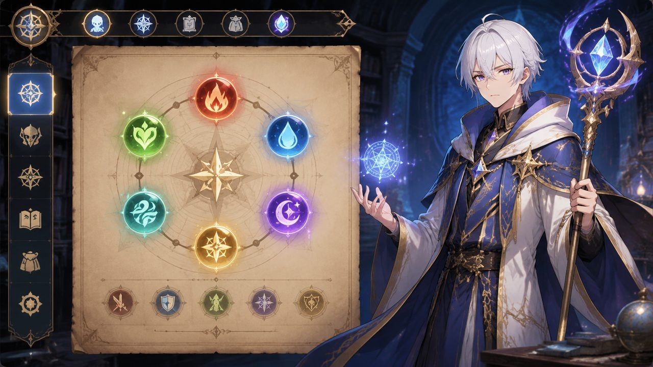 魔法师露娜 操作界面 内容截图 4
