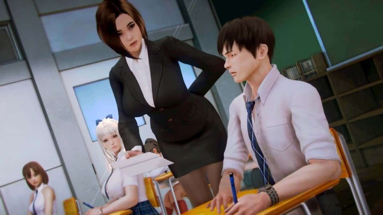 二次元老婆学院_Waifu Academy 角色路线 画面 4