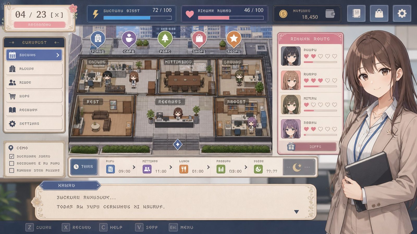 职场女友带回家v1 角色路线 资料图 4